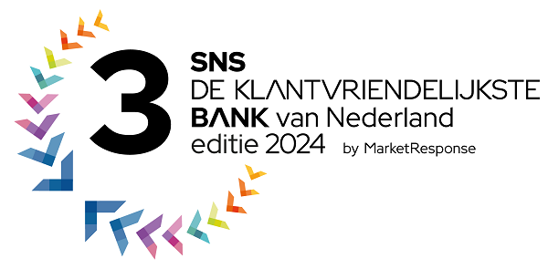 SNS derde plek klantvriendelijkste bank van Nederland 2024