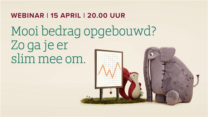 Webinar sparen en beleggen voor je kind